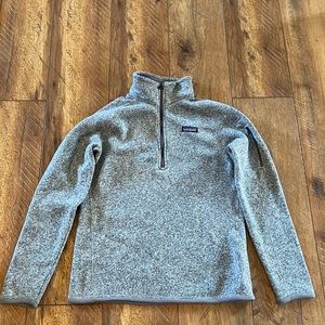 Patagonia 1/4 Zip Better Sweater Grey Medium